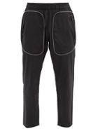 Matchesfashion.com Arnar Mar Jonsson - Zip-teeth Tailored-shell Trousers - Mens - Black