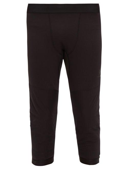 Matchesfashion.com Blackyak - Mewati Fleece Back Thermal Leggings - Mens - Black