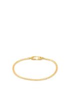 Matchesfashion.com Miansai - Annex Cuban-chain 14kt Gold-vermeil Bracelet - Mens - Gold