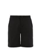 Matchesfashion.com Valentino - Rockstud Cotton Blend Shorts - Mens - Black