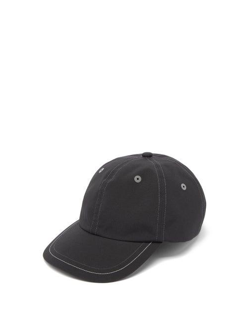 Matchesfashion.com And Wander - Logo-print Reflective Shell Baseball Cap - Mens - Black