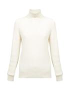 Matchesfashion.com Saint Laurent - Roll-neck Sweater - Womens - White
