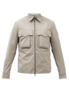 Belstaff - Tactical Flap-pocket Garment-dyed Ripstop Jacket - Mens - Beige