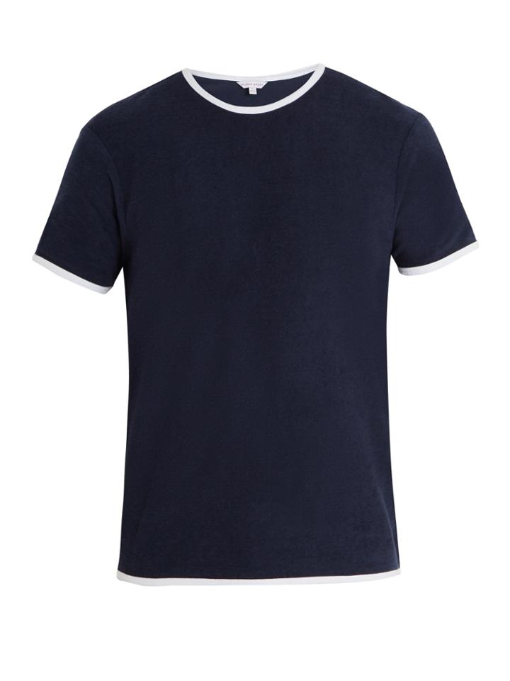 Orlebar Brown Sammy Towelling Cotton T-shirt