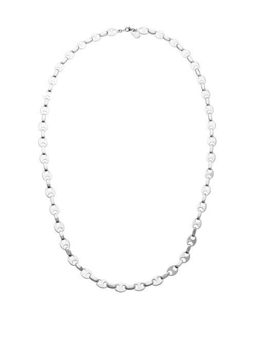Matchesfashion.com Paco Rabanne - Nano Eight Chain Necklace - Womens - Silver