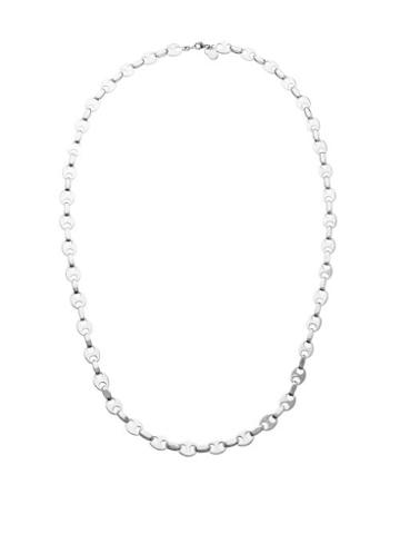 Matchesfashion.com Paco Rabanne - Nano Eight Chain Necklace - Womens - Silver