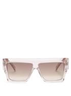 Céline Eyewear Squared Aviator-frame Acetate Sunglasses