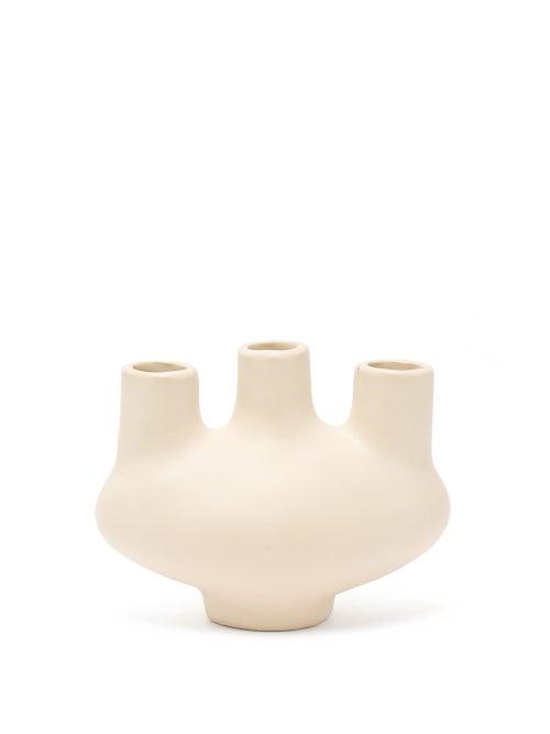 Matchesfashion.com Simone Bodmer Turner - Aortic Ceramic Vessel - Cream