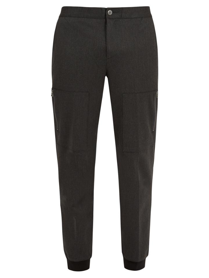 Atm Patch-pocket Tapered-leg Track Pants