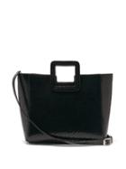 Matchesfashion.com Staud - Shirley Snakeskin-effect Leather Tote Bag - Womens - Black