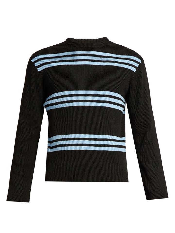 Acne Studios Ker Stripe Crew-neck Sweater