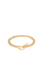 Matchesfashion.com All Blues - Double Rope Chain 18kt Gold Plated Bracelet - Mens - Gold