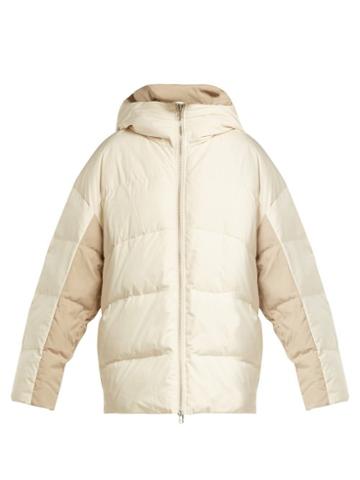 Matchesfashion.com A.a. Spectrum - Down Filled Shell Coat - Womens - Cream