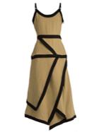 J.w.anderson Linen And Cotton-blend Dress
