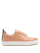 Pierre Hardy Slider Low-top Leather Trainers