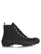 Burberry Shoes & Accessories Rubberised Leather Boots