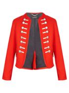 Burberry Button-embellished Wool Military Jacket