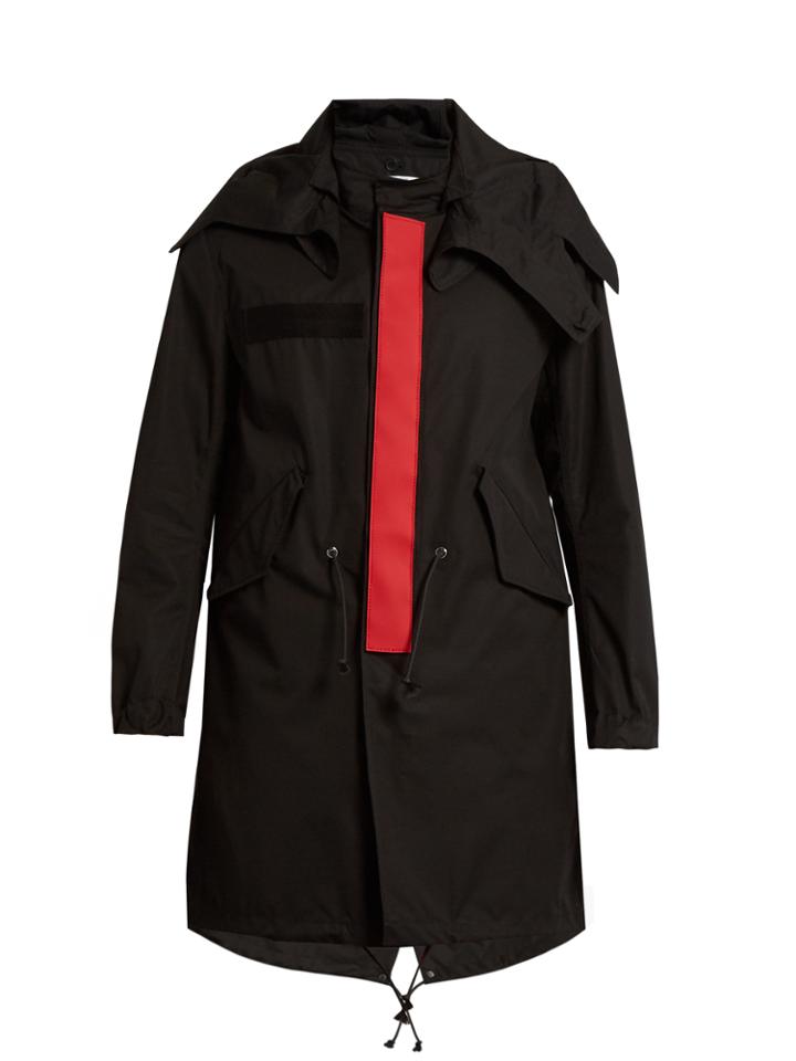 Givenchy Contrast-panel Cotton Parka