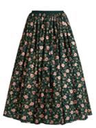 Ashish Floral-embellished Cotton Skirt