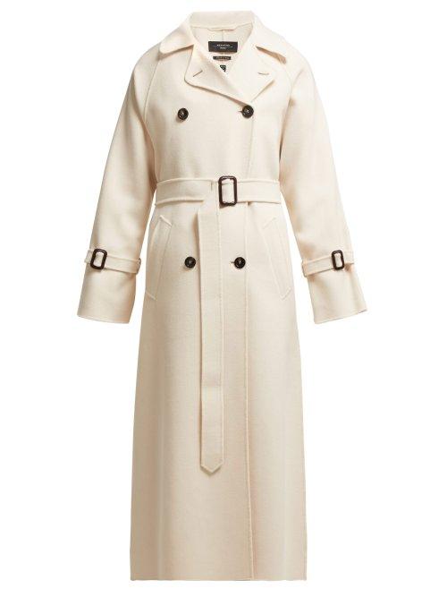 Matchesfashion.com Weekend Max Mara - Oidio Coat - Womens - Ivory