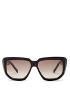Matchesfashion.com Celine Eyewear - D-frame Acetate Sunglasses - Womens - Black