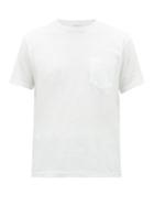 Matchesfashion.com Sunspel - Chest Pocket Cotton Jersey T Shirt - Mens - White