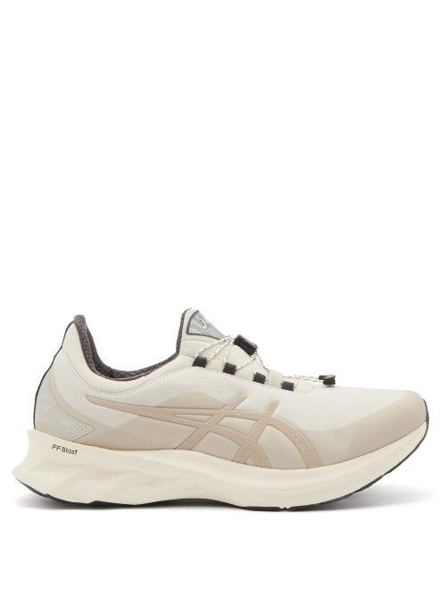 Matchesfashion.com Asics - Novablast Mesh Running Trainers - Mens - Cream