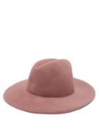 Matchesfashion.com Lola Hats - Shiprock Felt Fedora Hat - Womens - Pink