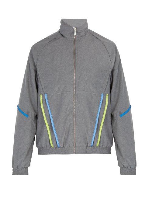 Matchesfashion.com Cottweiler - Signature 3.0 Satin Trim Track Jacket - Mens - Grey