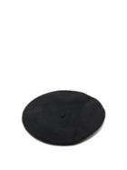 Matchesfashion.com Cheval Pampa - Wool Felt Beret - Womens - Black