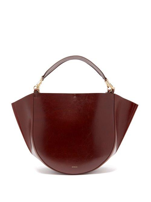Matchesfashion.com Wandler - Mia Large Leather Tote Bag - Womens - Burgundy