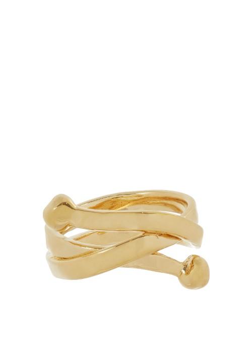 Aurélie Bidermann Ariane Gold-plated Ring