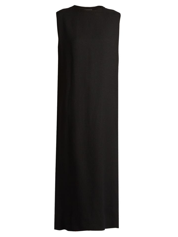 The Row Lodan Sleeveless Crepe Gown