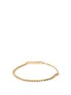 Matchesfashion.com Bottega Veneta - 18kt Gold-plated Chain Bracelet - Mens - Yellow