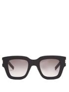 Saint Laurent Rectangle-frame Acetate Sunglasses