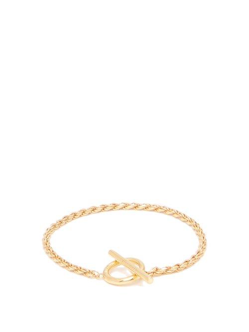 Matchesfashion.com All Blues - Rope Chain Gold Plated Bracelet - Mens - Gold