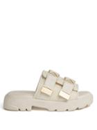 Bottega Veneta - Flash Bomber Rubber Sandals - Womens - Beige