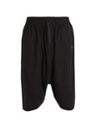 Y-3 Mid-rise Cotton-twill Shorts