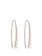 Matchesfashion.com Sophia Kokosalaki - Meteorfall Pearl & Rose Gold Earrings - Womens - Pearl