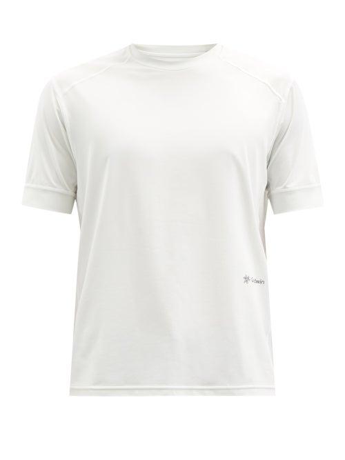 Matchesfashion.com Goldwin - Logo-print Jersey T-shirt - Mens - White
