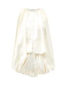 Matchesfashion.com Jw Anderson - Balloon-hem Floral-jacquard Top - Womens - Ivory