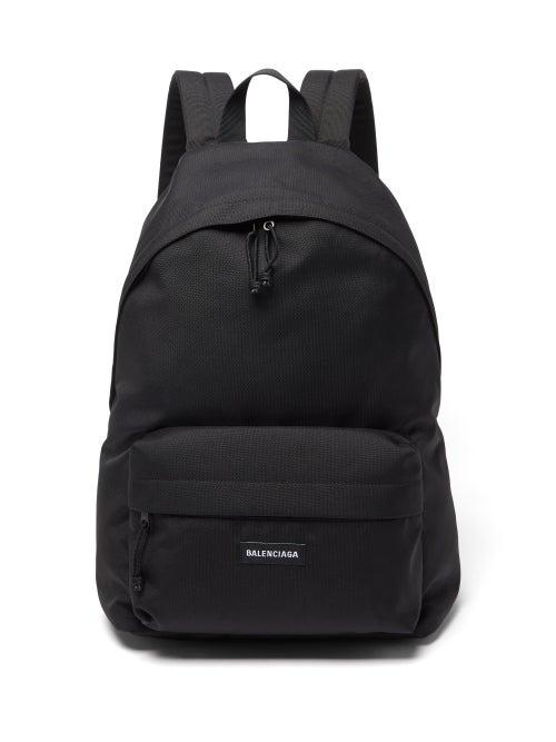 Balenciaga - Explorer Nylon Backpack - Mens - Black
