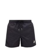 Moncler - Logo-patch Swim Shorts - Mens - Navy