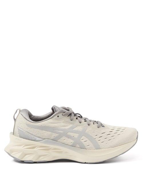 Asics - Novablast 2 Mesh Running Trainers - Womens - Grey White