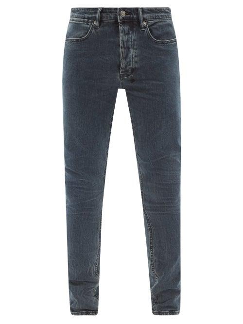 Ksubi - Van Winkle Skinny-leg Jeans - Mens - Dark Blue