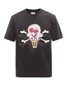 Icecream - Cones & Bones Cotton-jersey T-shirt - Mens - Black
