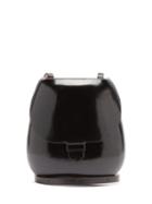 Matchesfashion.com Lemaire - Cartridge Patent-leather Cross-body Bag - Womens - Black