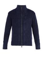 Iris Von Arnim Lucas High-neck Zip-through Cashmere Cardigan