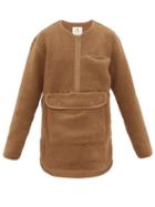 Matchesfashion.com Snow Peak - Half Zip Technical Fleece Sweatshirt - Mens - Beige