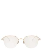 Matchesfashion.com Cartier Eyewear - Round Metal Glasses - Womens - Silver